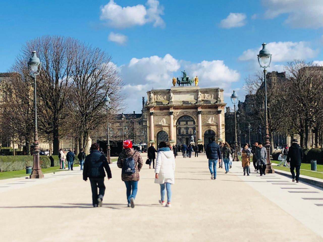 Arc De Triomphe - Foch Palace Parijs Buitenkant foto